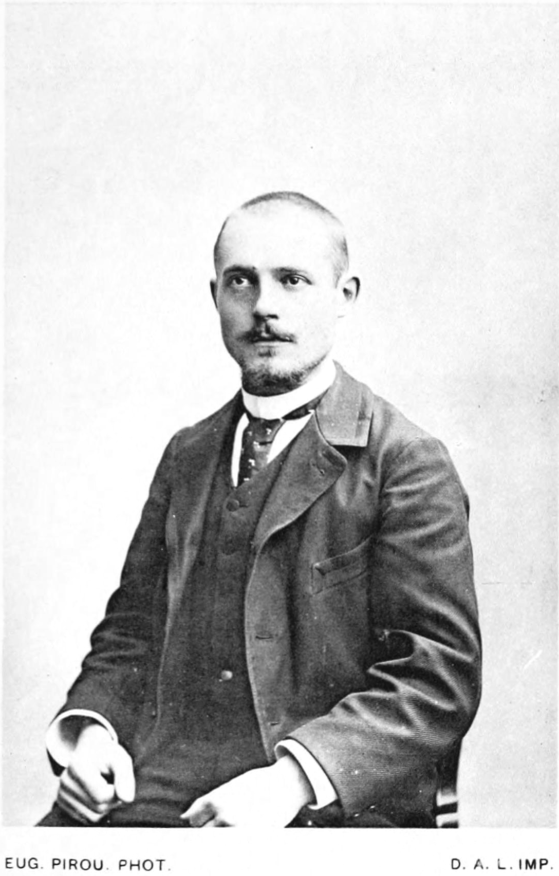 Charles Péguy, photographed by Eugène Pirou, c. 1900